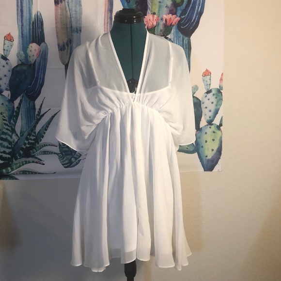 ASOS size US 6 white dress - Picture 1 of 3